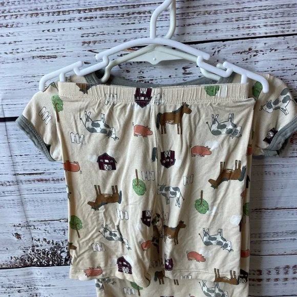 Milkberry // Farm Animal Pajama Set - Picture 5 of 5